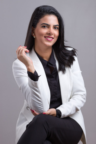 Profissional fotografada para Redes Sociais Foto de perfil para Redes Sociais