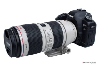 Câmera CANON - foto para site de venda ECommerce