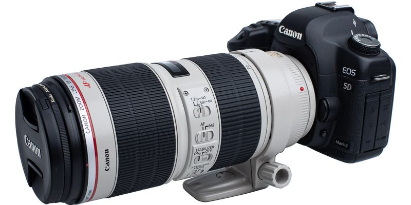 Câmera CANON - foto para site de venda ECommerce